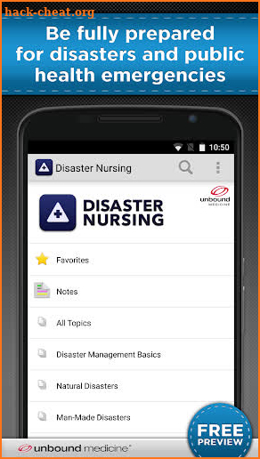Disaster Nursing screenshot