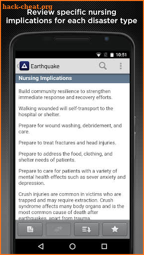 Disaster Nursing screenshot