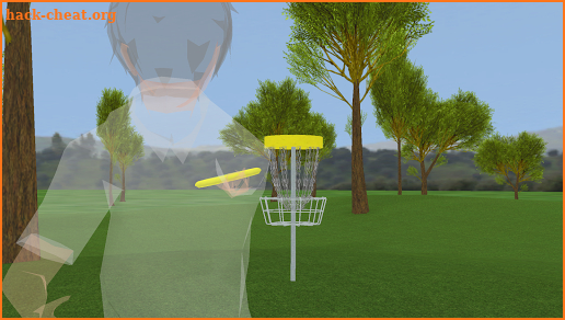 Disc Golf Game Range screenshot