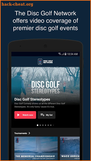 Disc Golf Network screenshot