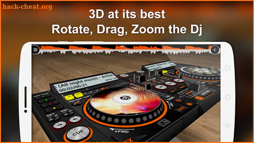 DiscDj 3D Music Player - 3D Dj Music Mixer Studio screenshot