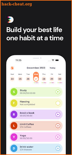 Disciplined - Habit Tracker screenshot