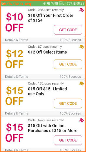 Discount Coupons : Deals & Groupons 102% screenshot