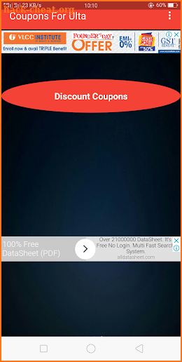 Discount Coupons Ulta screenshot
