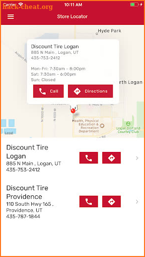 Discount Tire & Automotive screenshot