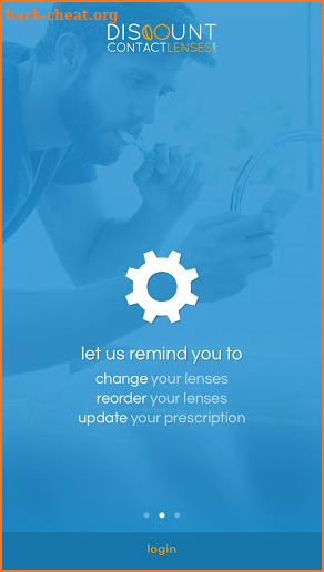 DiscountContactLenses.com screenshot