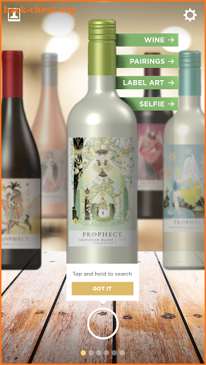 Discover Prophecy Wines screenshot
