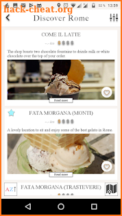 Discover Rome: A modern travel and food guide screenshot