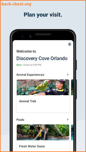 Discovery Cove screenshot