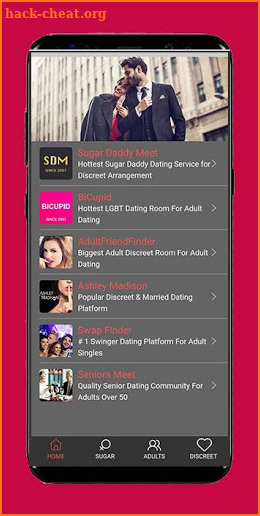 Discreet - Find And Meet Singles For Online Dating screenshot