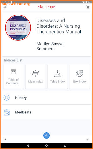 Diseases and Disorders; Nursing Therapeutic Manual screenshot