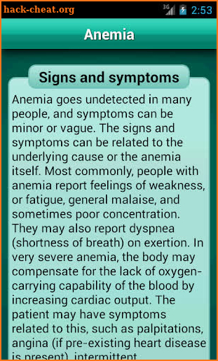 Diseases Dictionary Medical screenshot