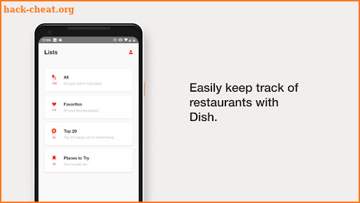 Dish - Your Restaurant Roadmap screenshot