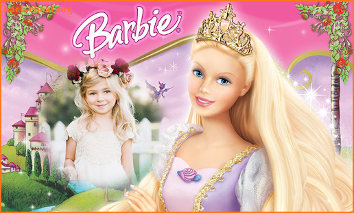 Disney barbie doll photo frames screenshot