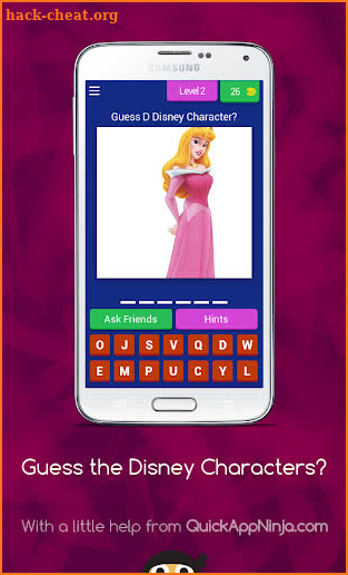 Disney Characters Quiz 2019 screenshot