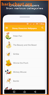 Disney Characters Wallpapers screenshot