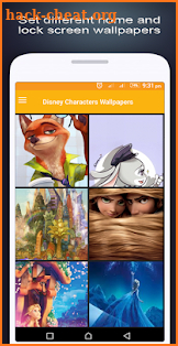 Disney Characters Wallpapers screenshot