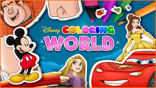 Disney Coloring World screenshot