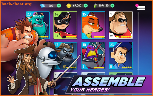Disney Heroes: Battle Mode screenshot