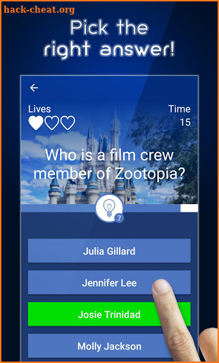 Disney Movies Quiz screenshot