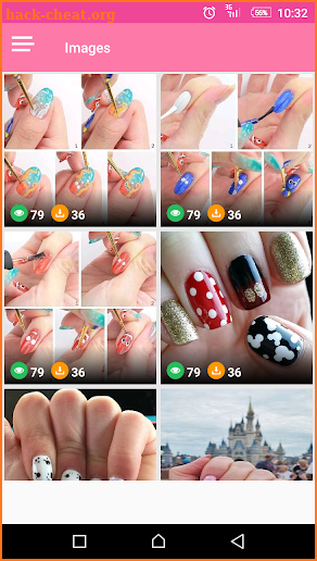 Disney Nail Art screenshot