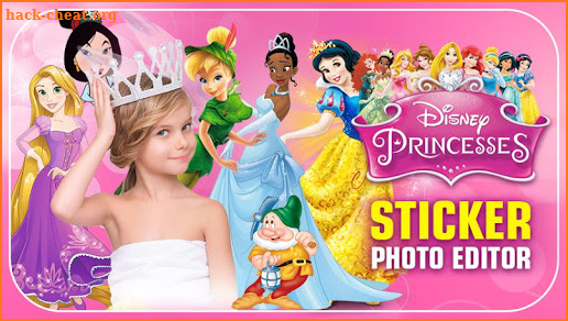 Disney Princess Stickers Application screenshot
