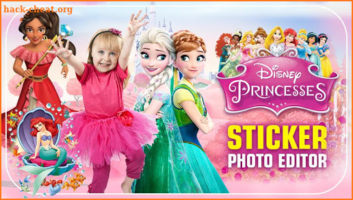 Disney Princess Stickers Application screenshot