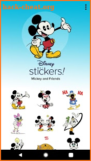 Disney Stickers: Mickey & Friends screenshot
