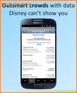 Disney World Lines screenshot