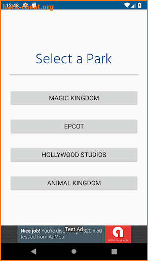 Disney World Ride Info screenshot