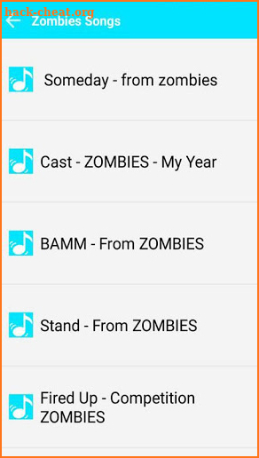 Disney Zombies All  Songs 2018 screenshot