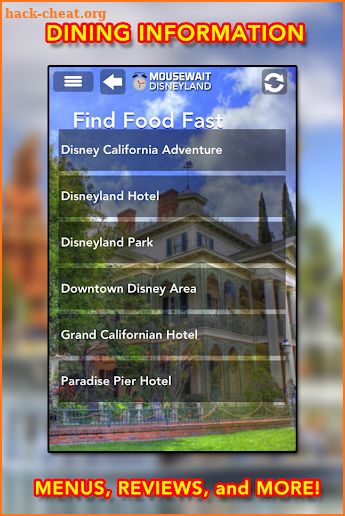 Disneyland MouseWait FREE screenshot