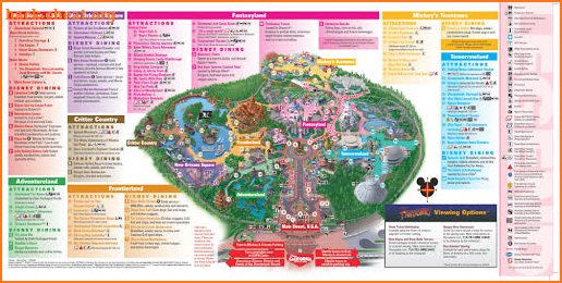 Disneyland Park Map 2019 screenshot