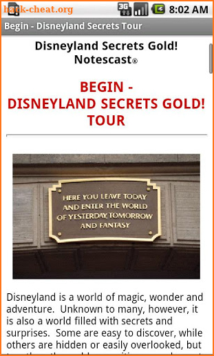 Disneyland Secrets Gold! screenshot