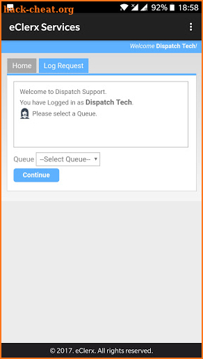 Dispatch Support SP screenshot