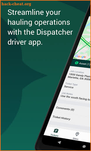 Dispatcher.com screenshot