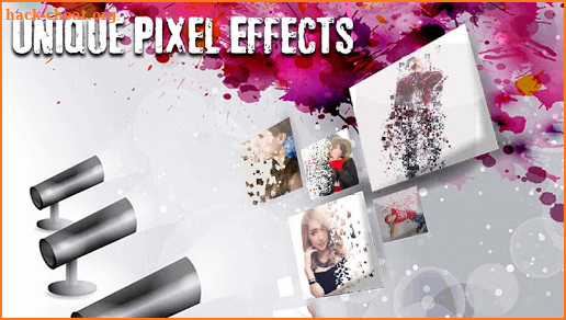Dispersion effect : Pixel Effect Photo Editor screenshot
