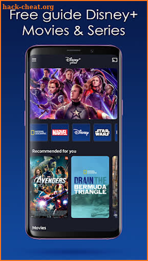 Display+ Plus Streaming Dinsay Guide Movie screenshot