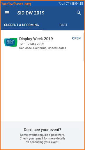 Display Week 2019 screenshot