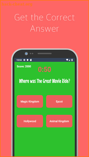 DisQuiz - Free Trivia Quiz for Disney World Fans screenshot