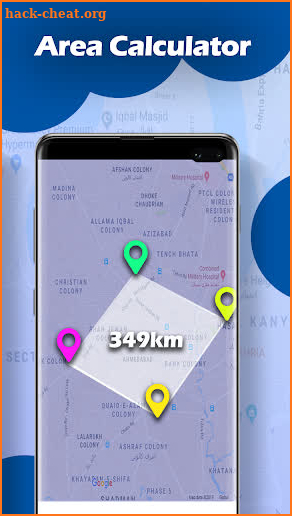 Distance Calculator Map Land Measurement screenshot