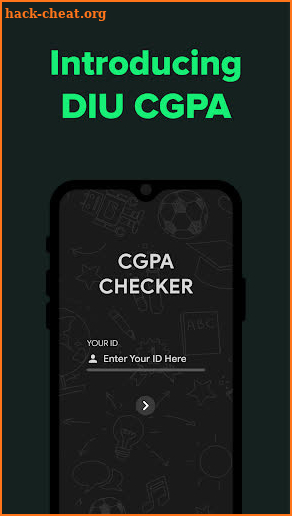 DIU CGPA - (Result Checker) screenshot