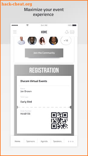Divcom Virtual Events screenshot