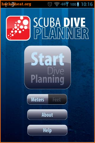 Dive Plan screenshot