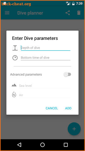 Dive Planner PRO screenshot