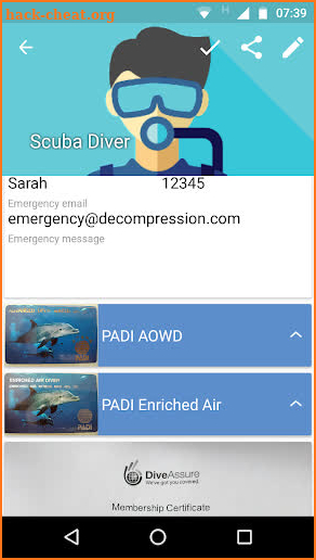 DiveMate (Scuba Dive Log) screenshot