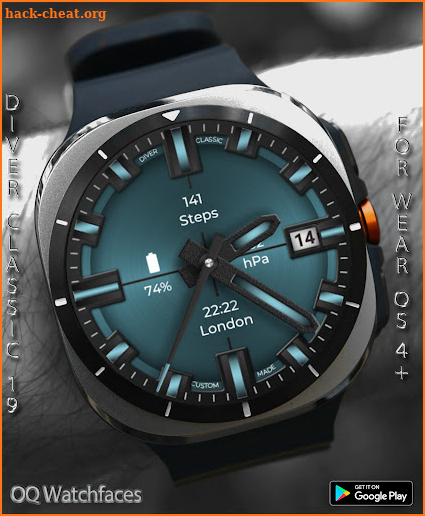 Diver Classic 19 Wear OS 4+ screenshot