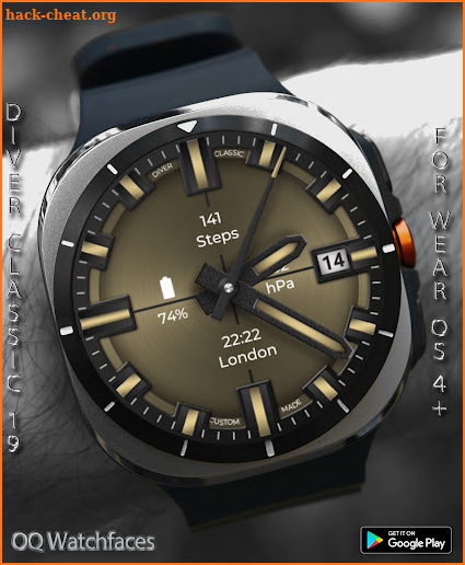 Diver Classic 19 Wear OS 4+ screenshot