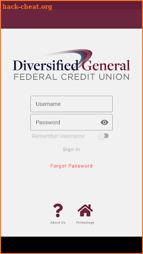 Diversified General FCU screenshot