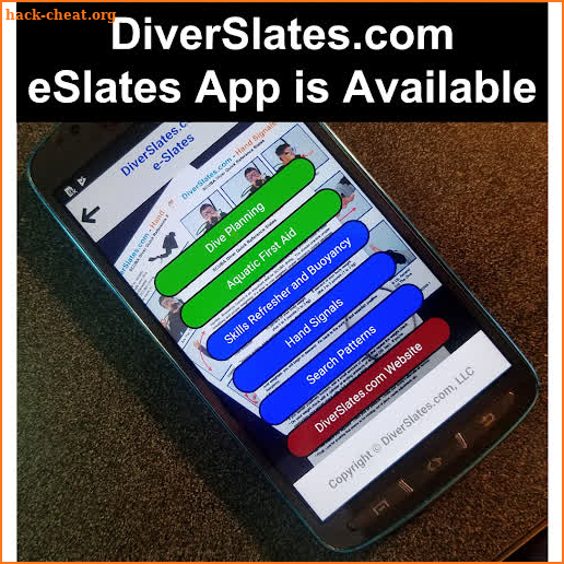 DiverSlates Scuba eSlates screenshot